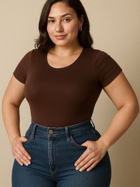 Le Body Sculptant T-shirt - Coupe String - gaine | Subody