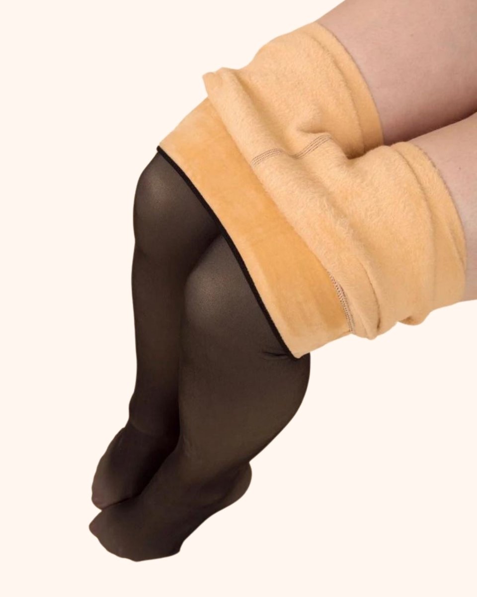 Le Collant Polaire à effet transparent - | Subody