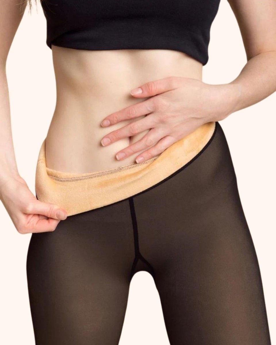 Le Collant Polaire à effet transparent - | Subody