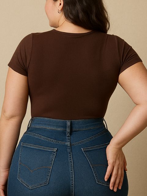 Le Body Sculptant T-shirt - Coupe String - gaine | Subody
